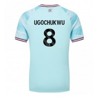 Burnley Lesley Ugochukwu #8 Replika Bortatröja 2025-26 Kortärmad